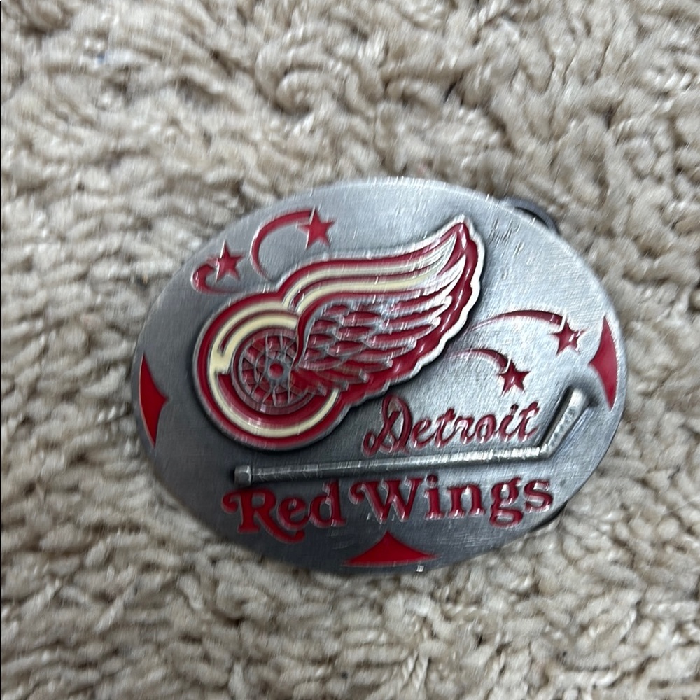 Detroit Red Wings Belt Buckle